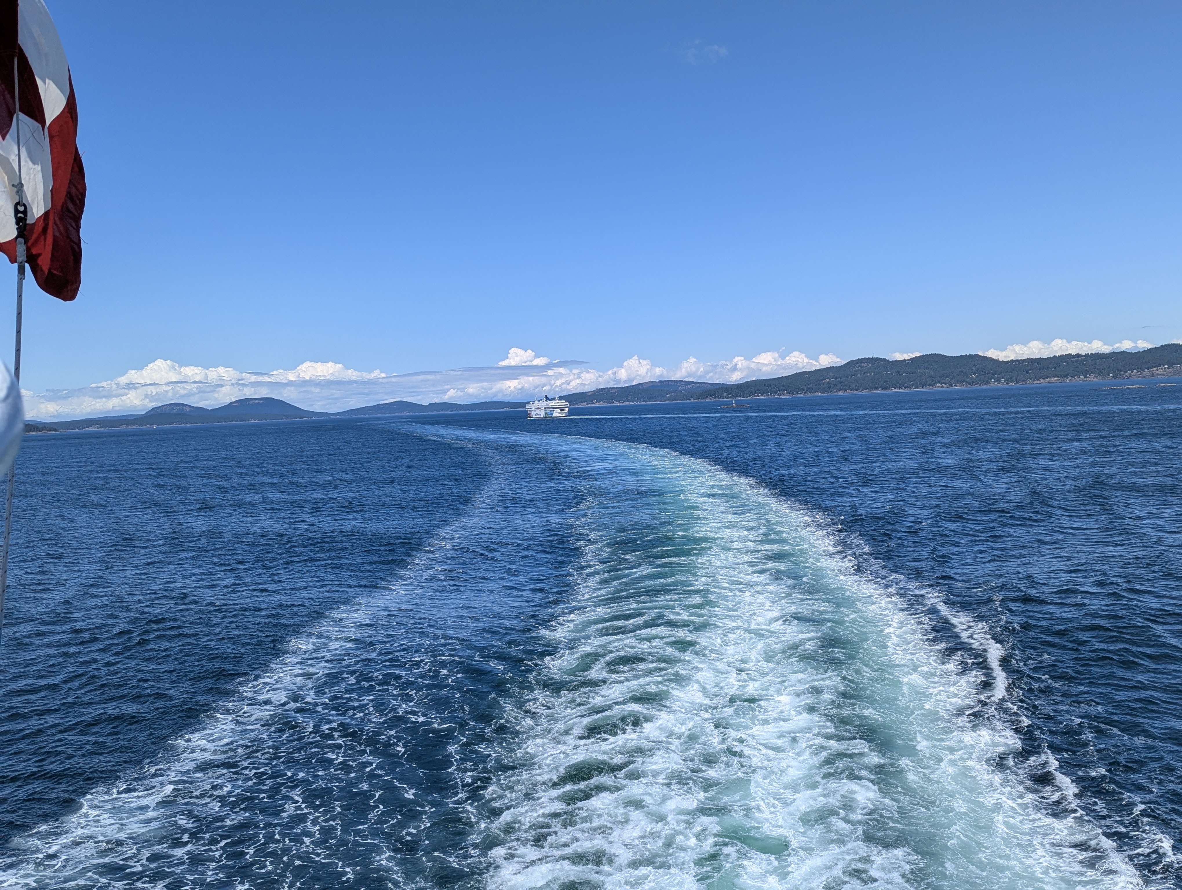 Birthday Trip to Canada, Ferry, Vancouver Island, British Columbia